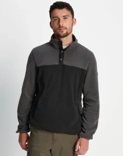 Tog 24 Tog24 Farlow Mens Press Stud Neck Fleece