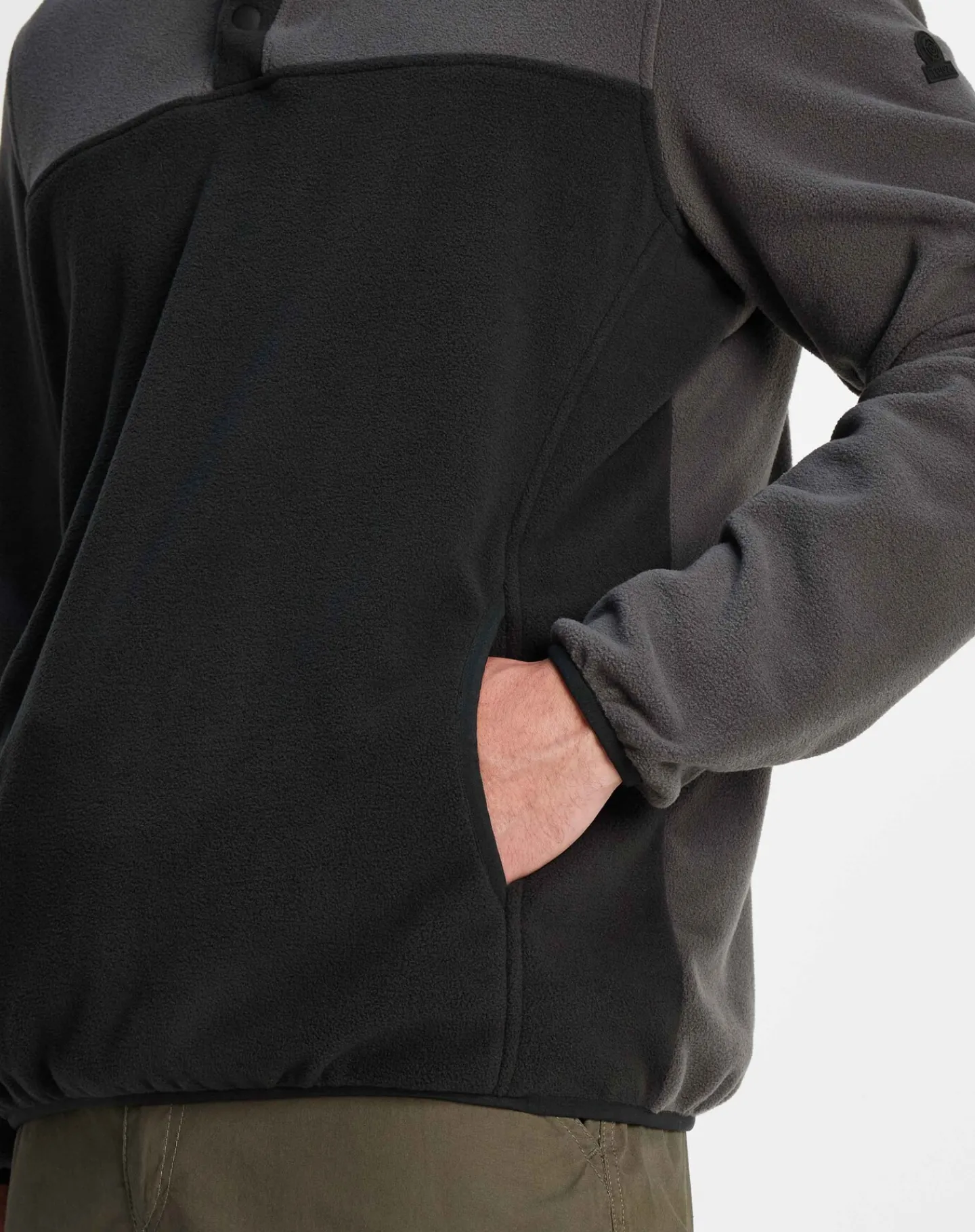Tog 24 Tog24 Farlow Mens Press Stud Neck Fleece