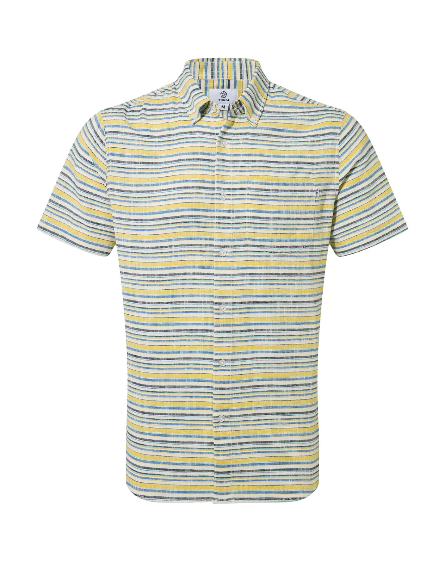 Tog 24 Tog24 Harold Mens Ss Stripe Shirt