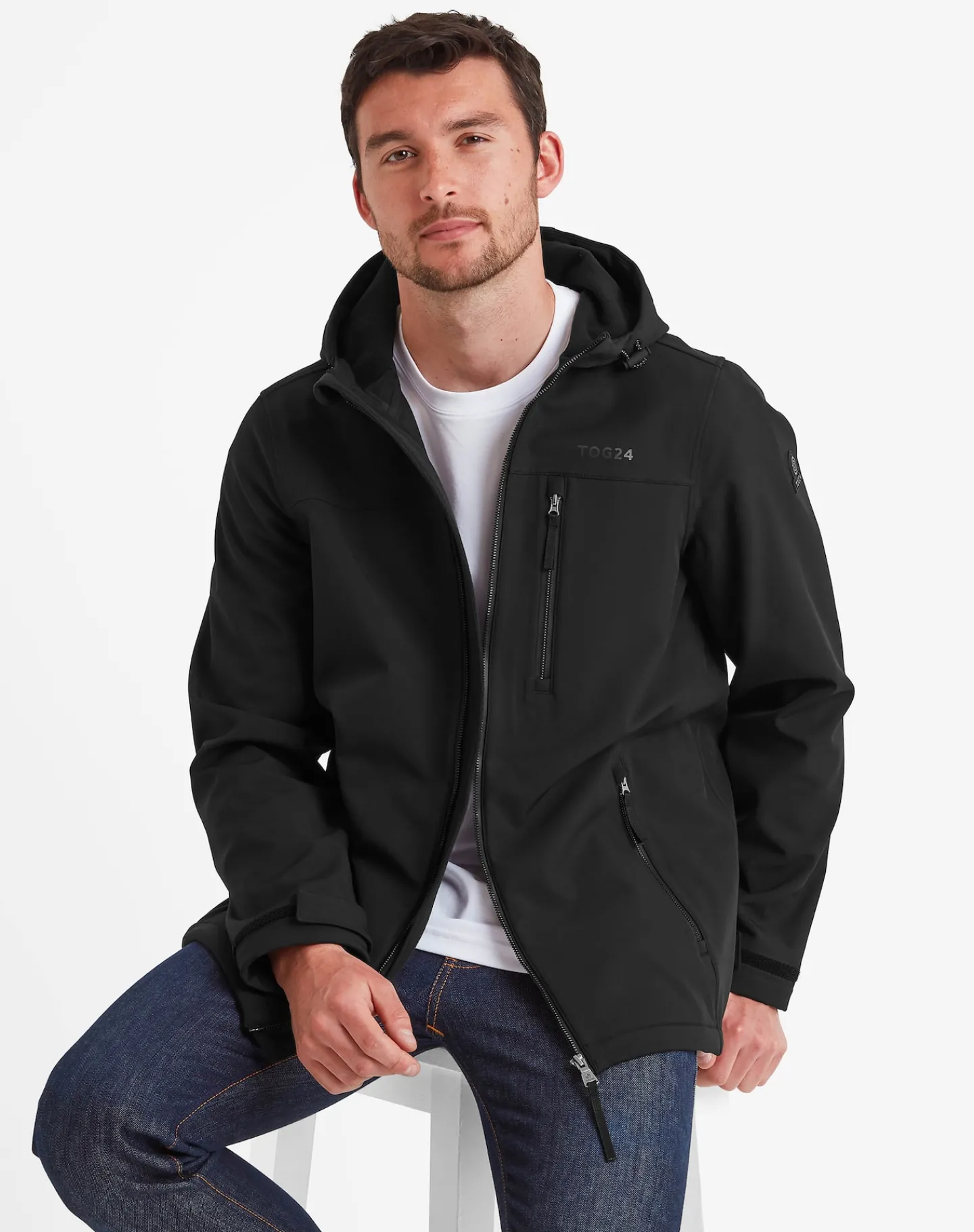 Tog 24 Tog24 Retner Mens Softshell Hooded Jkt