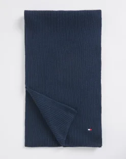 Tommy Hilfiger Flag Pima Cotton Cashmere Mix Scarf