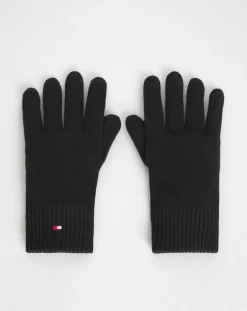 Tommy Hilfiger Flag Pima Cotton Beanie & Glove Gift Set