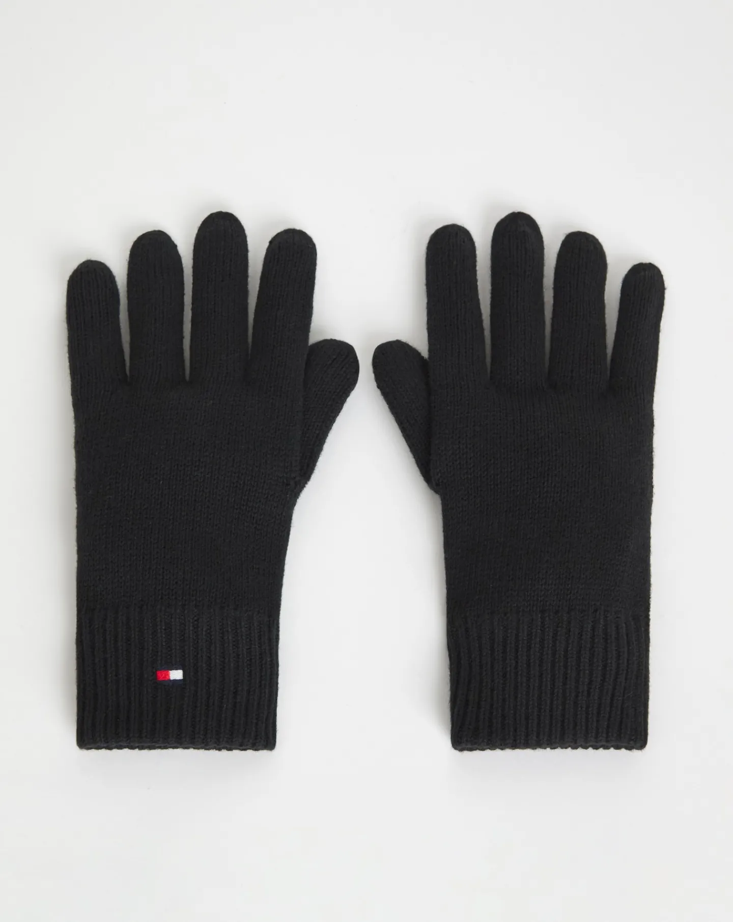 Tommy Hilfiger Flag Pima Cotton Beanie & Glove Gift Set