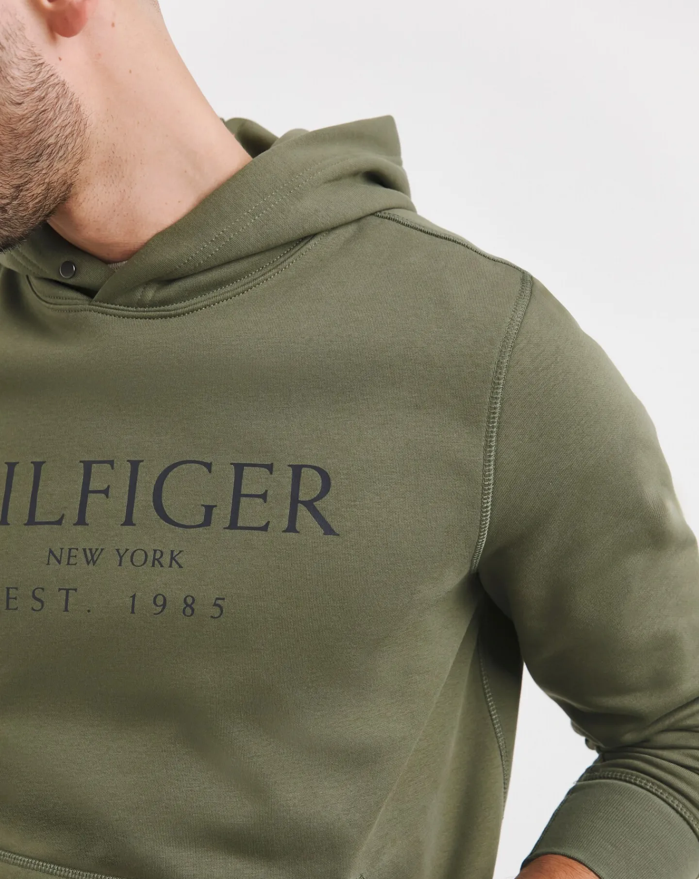 Tommy Hilfiger Oversized Logo Hoodie