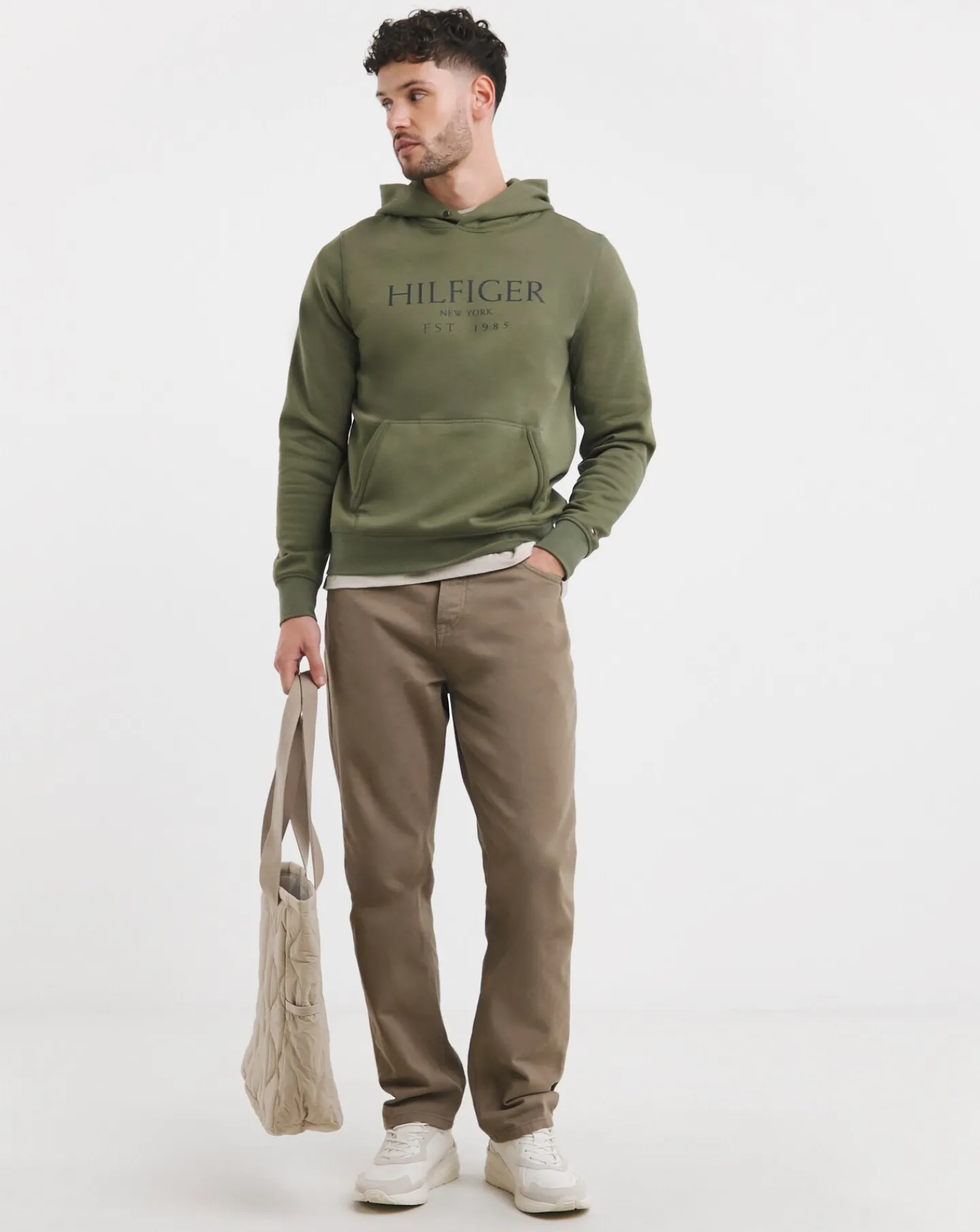 Tommy Hilfiger Oversized Logo Hoodie