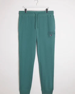 Tommy Hilfiger Green Waffle Lounge Pant