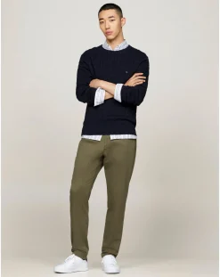 Tommy Hilfiger Leather Court Trainer