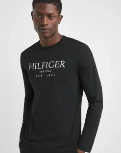 Tommy Hilfiger Long Sleeve Oversized Logo T-Shirt