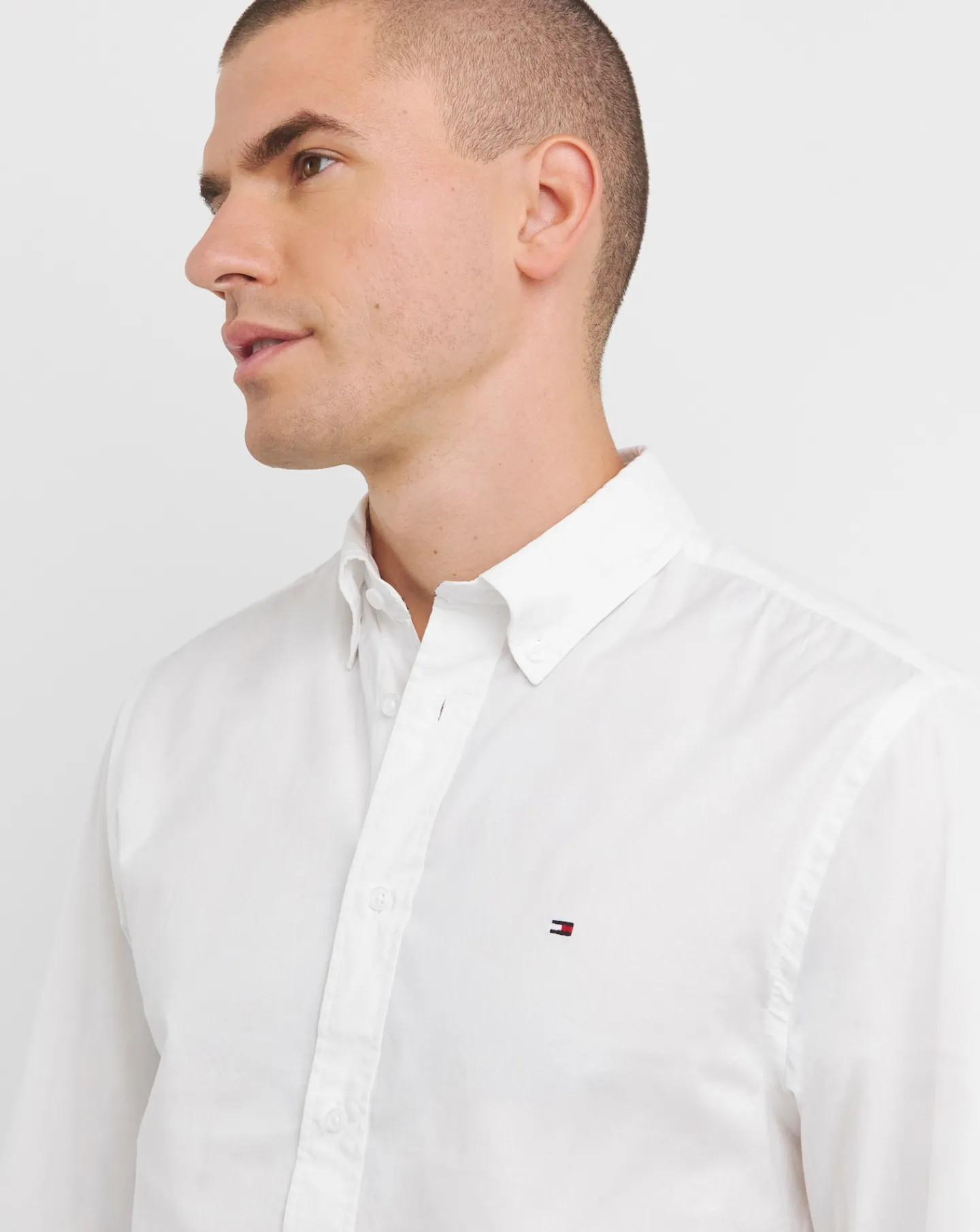Tommy Hilfiger Long Sleeve Classic Flex Poplin Shirt
