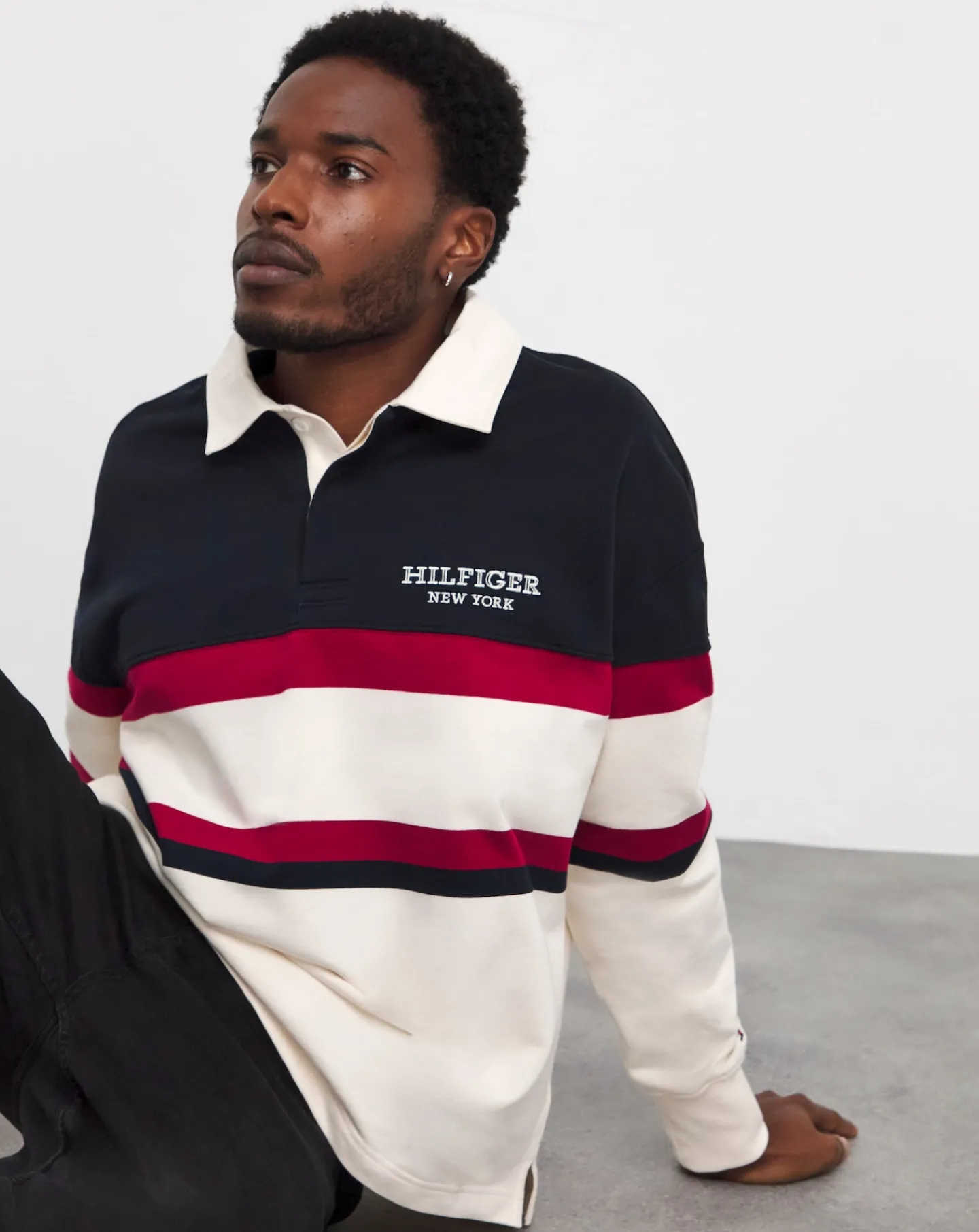 Tommy Hilfiger Monotype Rugby Shirt