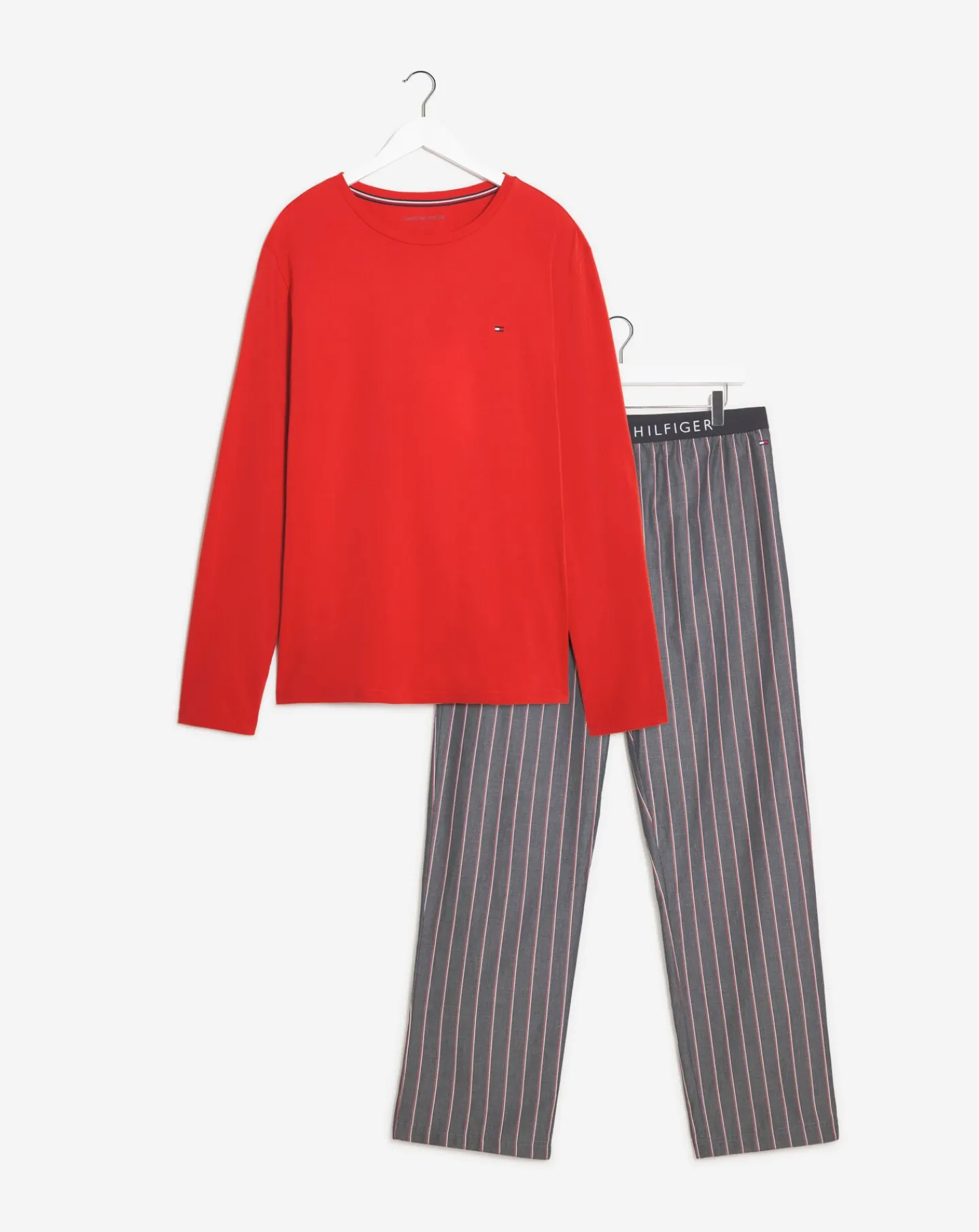 Tommy Hilfiger T-Shirt & Woven Pant Pyjama Set
