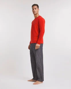 Tommy Hilfiger T-Shirt & Woven Pant Pyjama Set