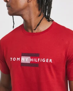 Tommy Hilfiger Flag Logo Embroide T-Shirt