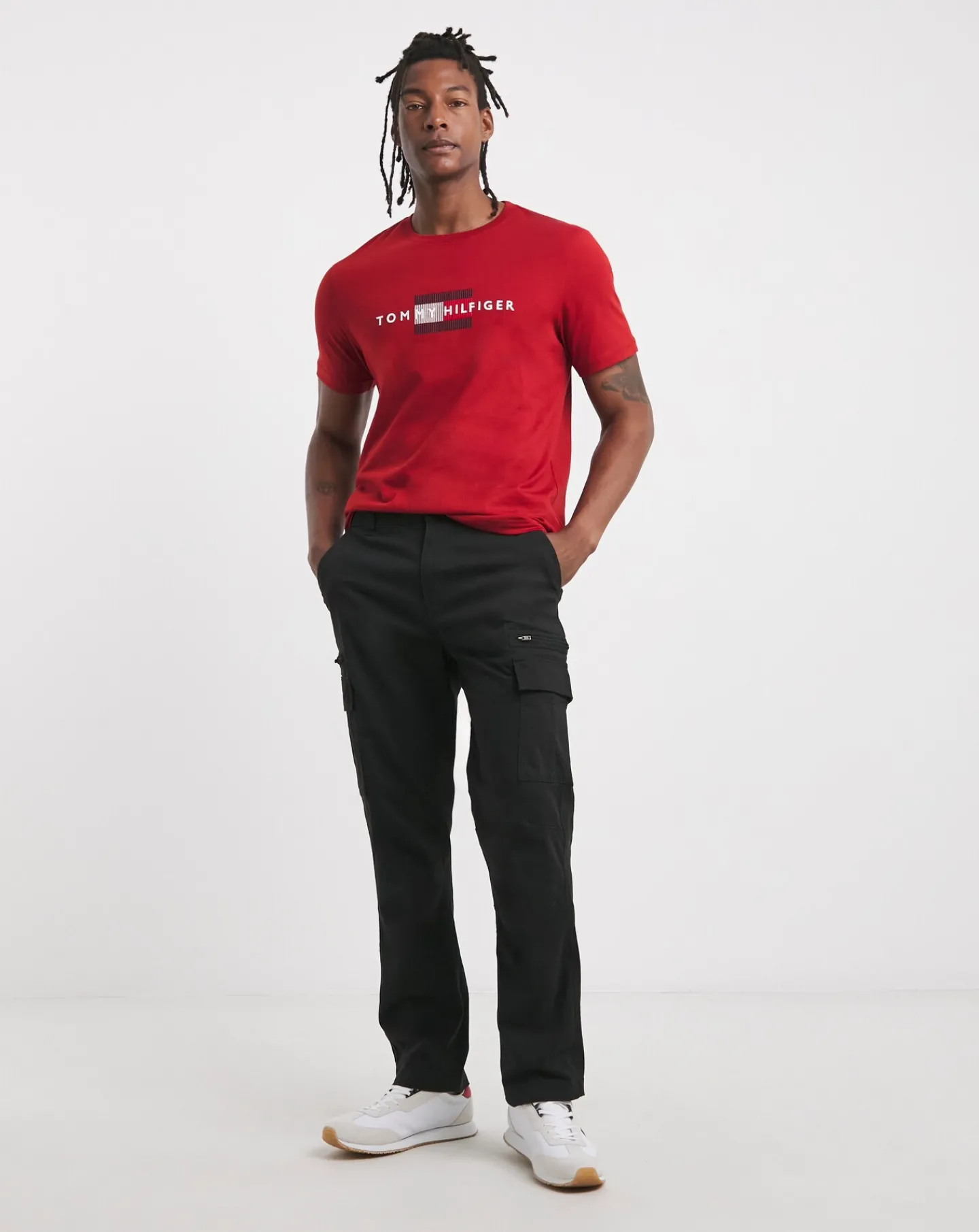 Tommy Hilfiger Flag Logo Embroide T-Shirt