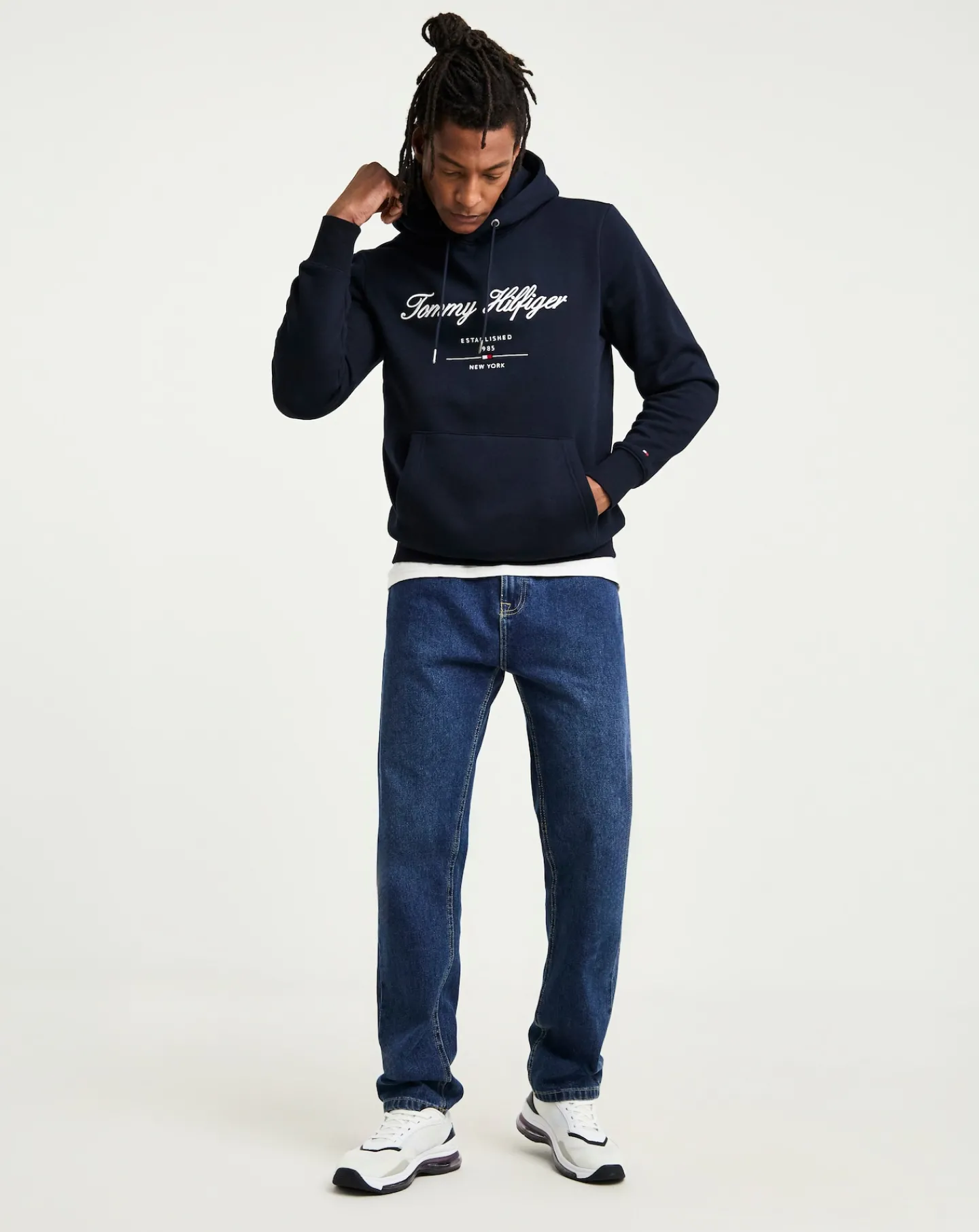 Tommy Hilfiger Script Logo Hoodie