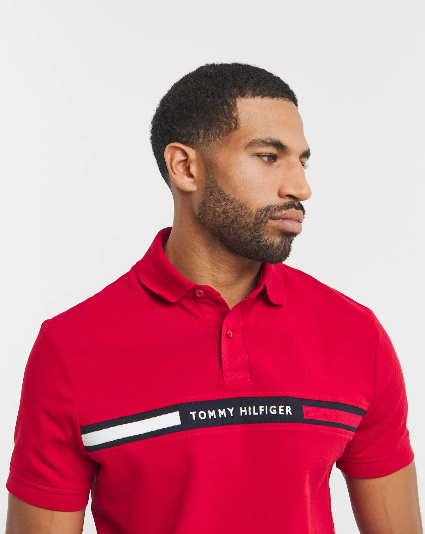 Tommy Hilfiger Short Sleeve Chest Insert Polo