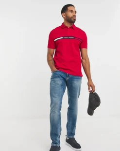 Tommy Hilfiger Short Sleeve Chest Insert Polo
