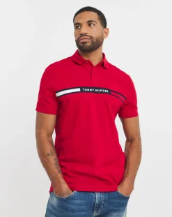 Tommy Hilfiger Short Sleeve Chest Insert Polo