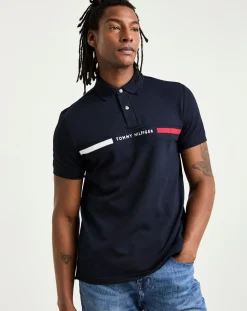 Tommy Hilfiger Short Sleeve Chest Insert Polo