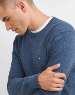 Tommy Hilfiger Structured Crew Neck Jumper