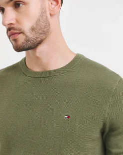 Tommy Hilfiger Structured Crew Neck Jumper