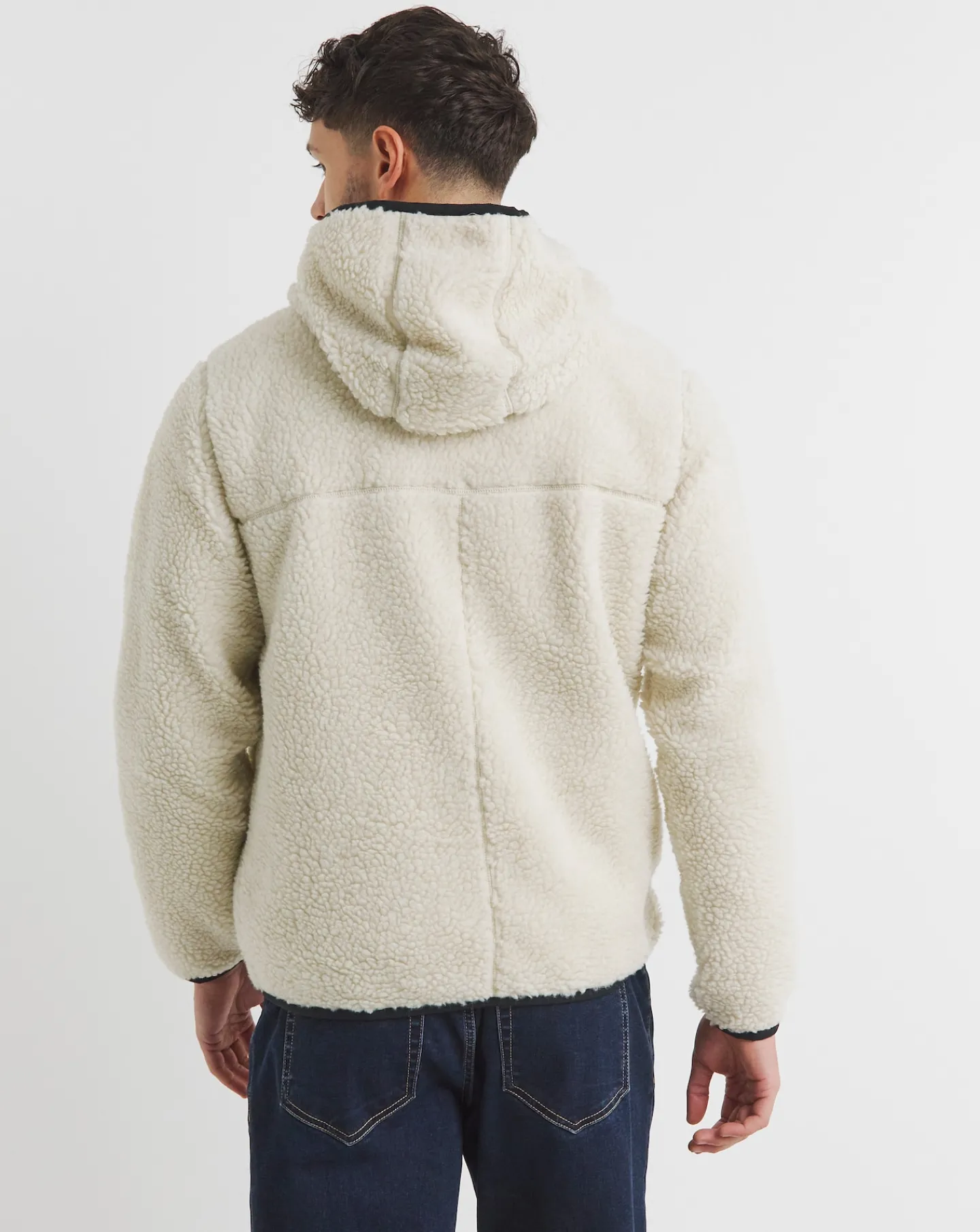 Tommy Jeans Badge Teddy Zip Jacket
