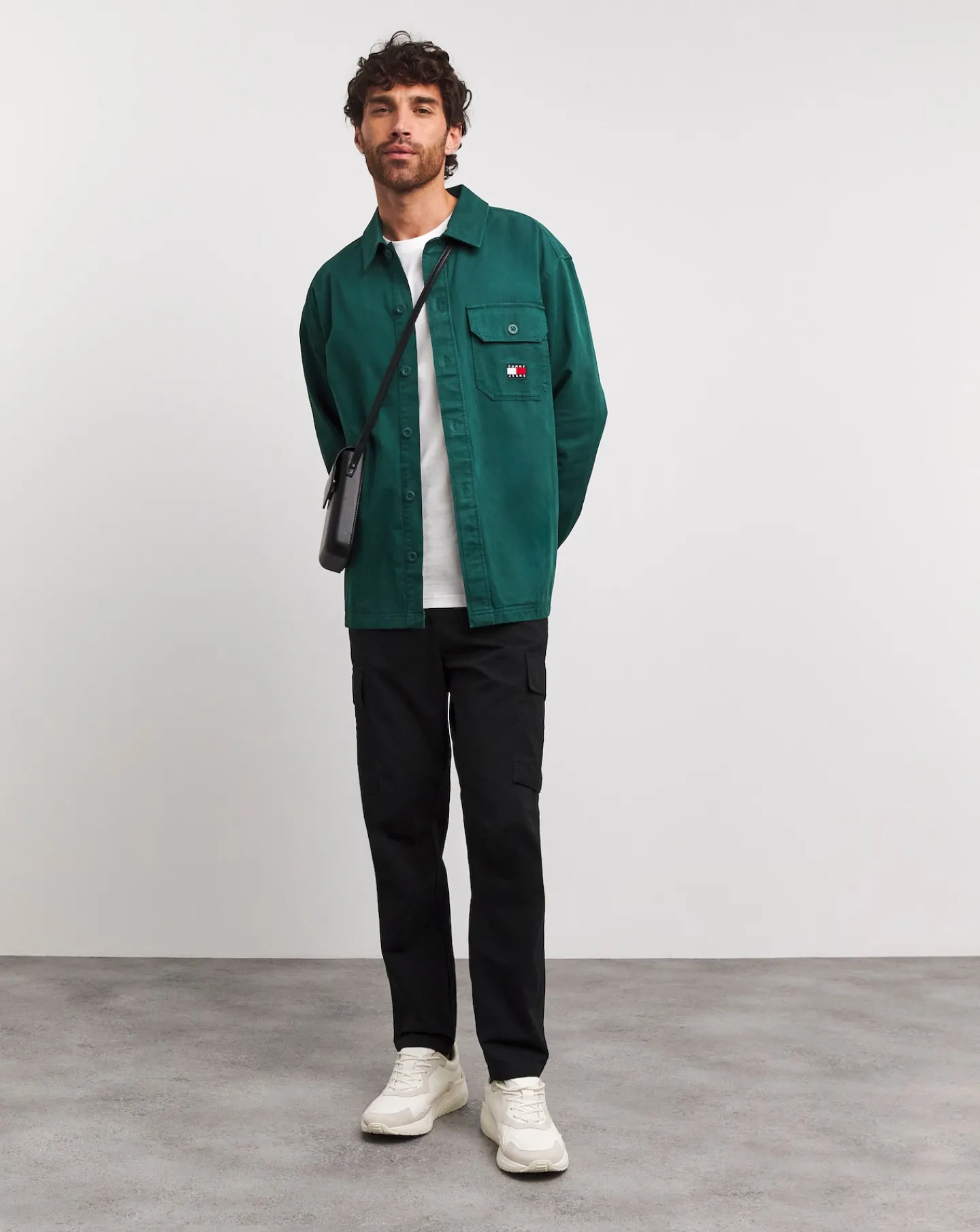 Tommy Jeans Essential Shirt in Green