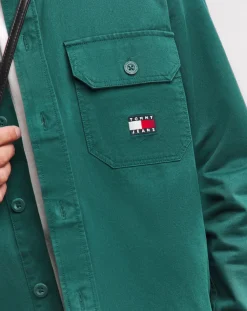 Tommy Jeans Essential Shirt in Green