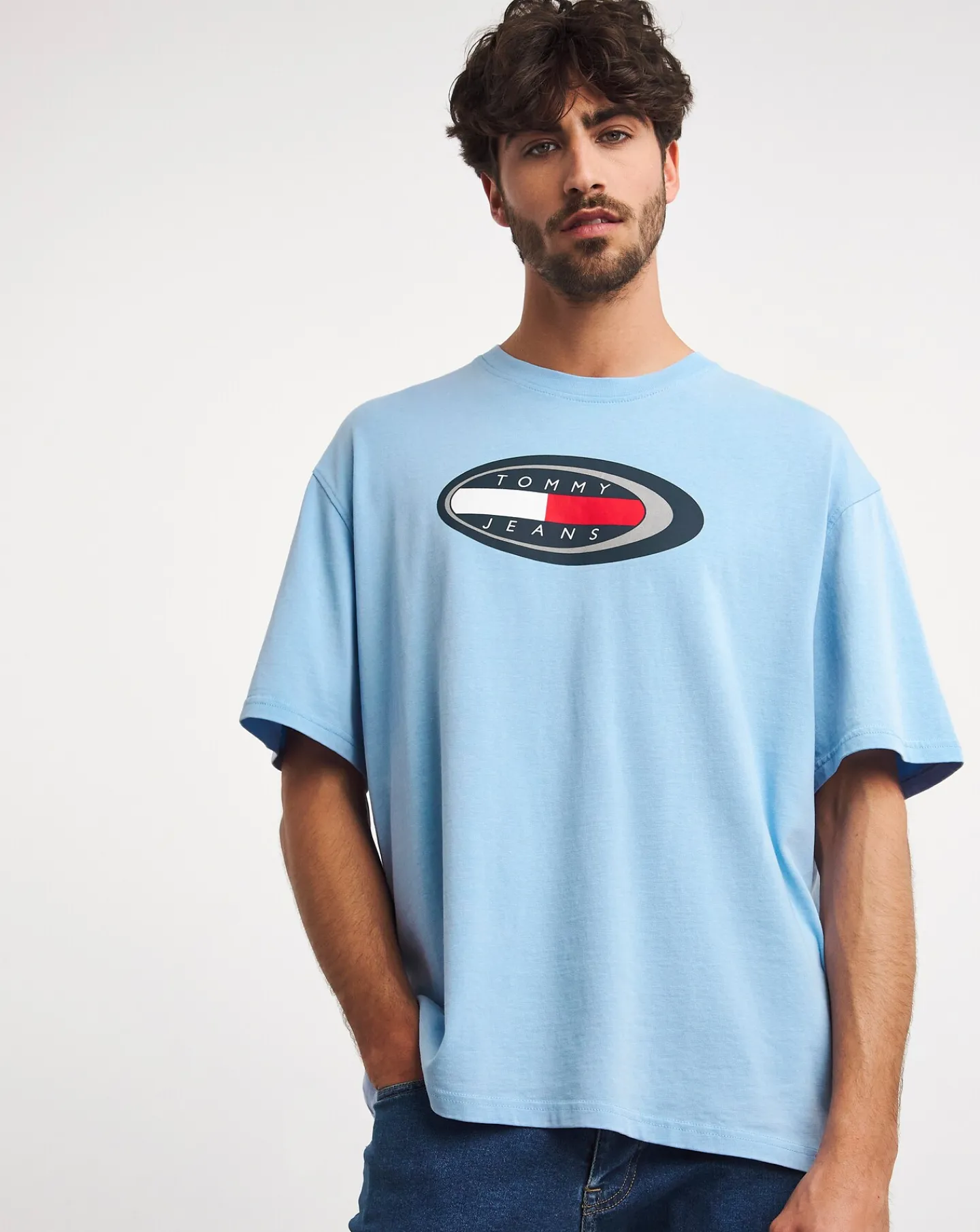 Tommy Hilfiger|Tommy Jeans Tommy Jeans Graphic T-Shirt Pale Blue