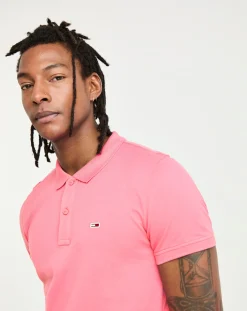 Tommy Jeans Short Sleeve Placket Polo