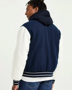 Tommy Jeans Wool Blend Varsity Jacket