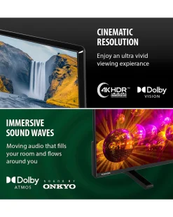 Toshiba 50UV2F53DBU 50in Smart TV 4K UHD HDR LCD Freely TV with Amazon Alexa