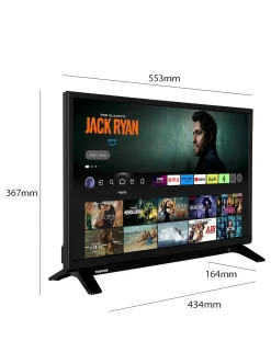 Toshiba 24WF2F53DB 24in Smart VIDAA HD Ready TV with VIDAA Voice