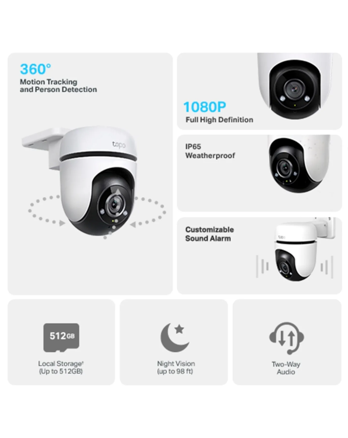 TP-Link TPLink Outdoor Tilt Security Wi-Fi Cam