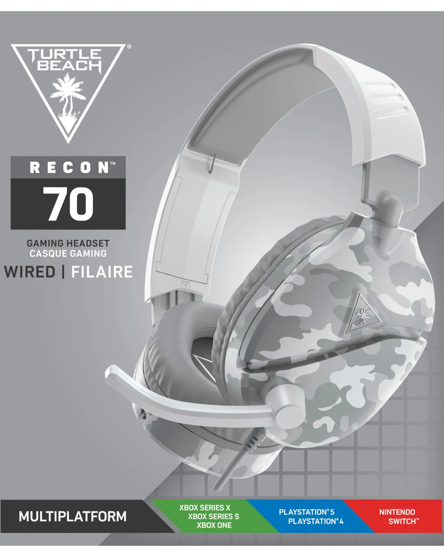 Turtle Beach Recon 70 Wired Gaming Headset - Xbox/PlayStation/Nintendo