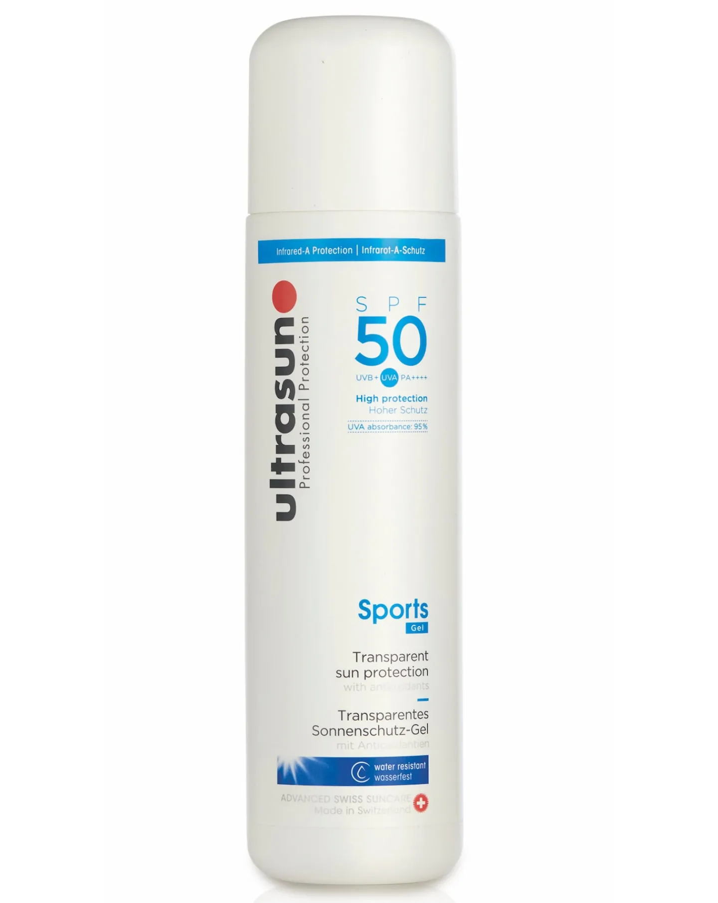 Ultrasun Sports Gel SPF50 200ml