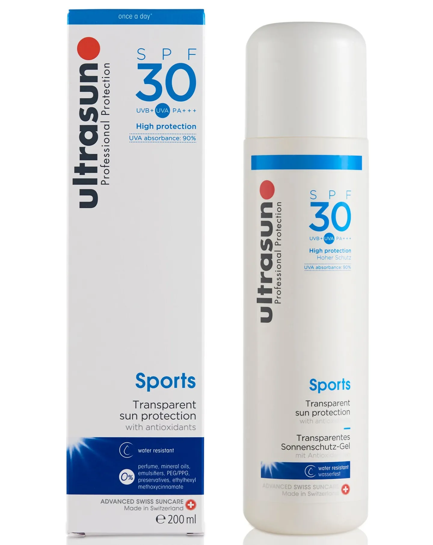 Ultrasun Sports Gel SPF30 200ml