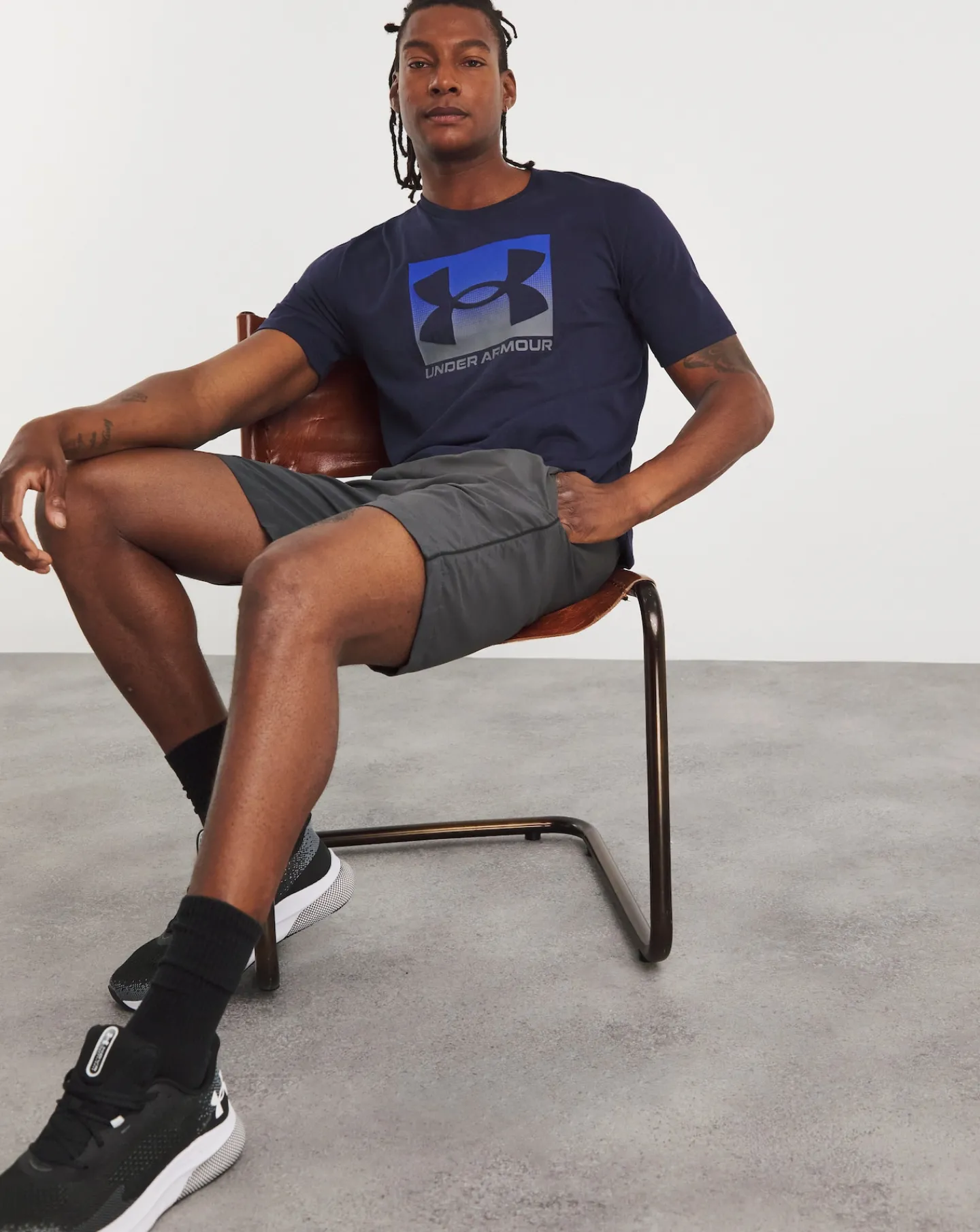 Under Armour Boxed Logo Short Sleeve T-Shirt