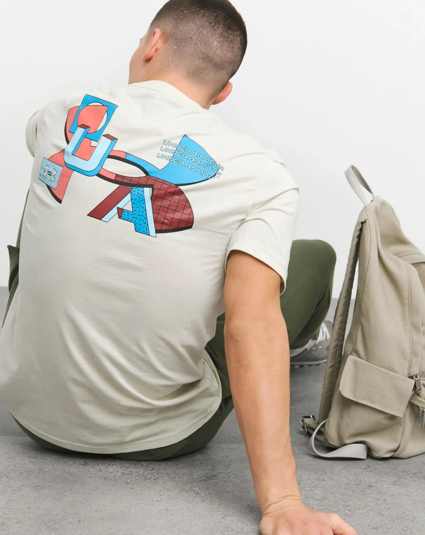 Under Armour Colour Block Logo T-Shirt