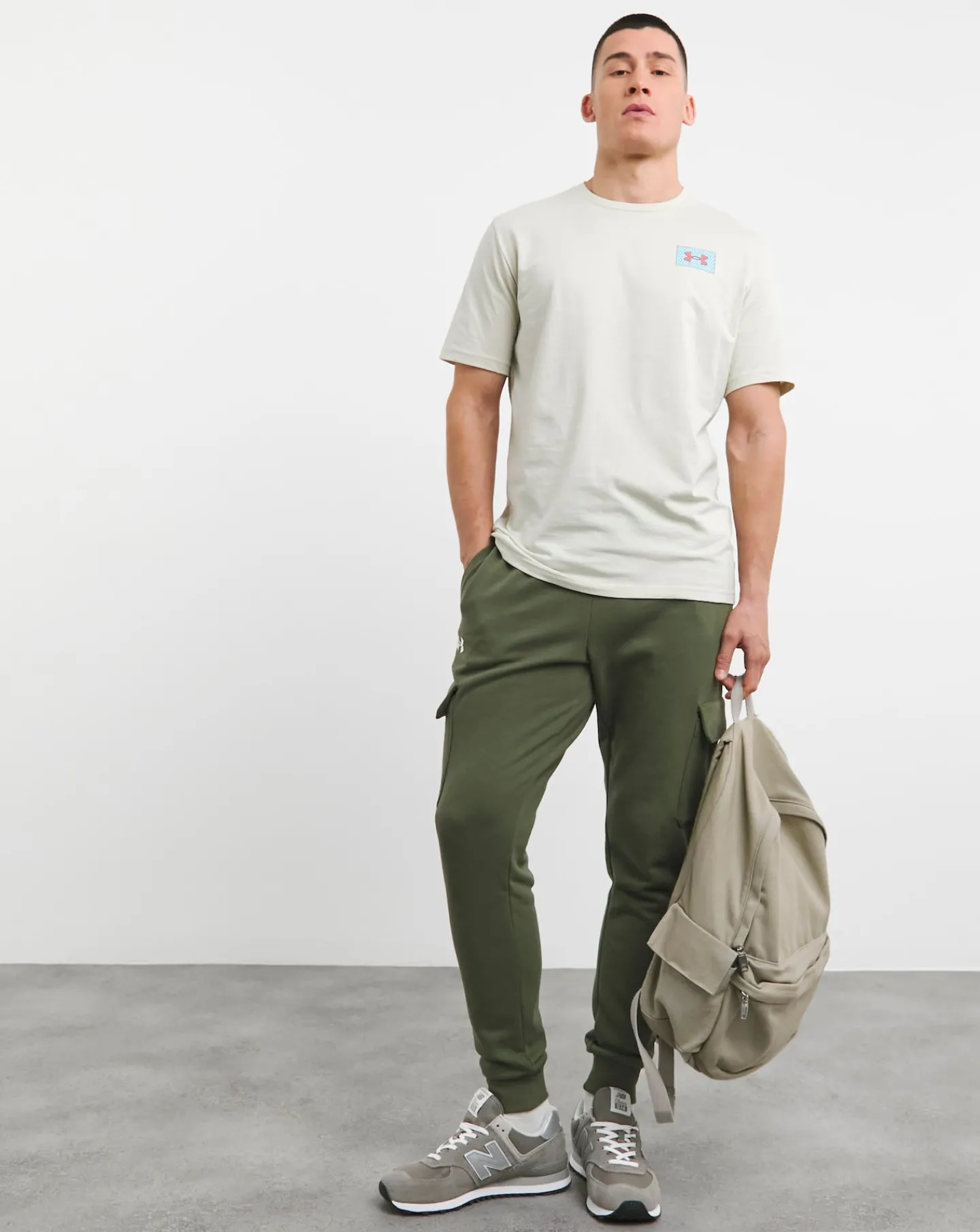 Under Armour Colour Block Logo T-Shirt