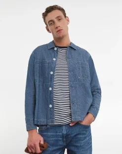 Jacamo UNION Denim Chambray Shacket