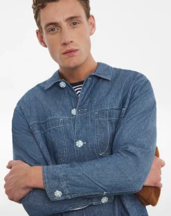 Jacamo UNION Denim Chambray Shacket