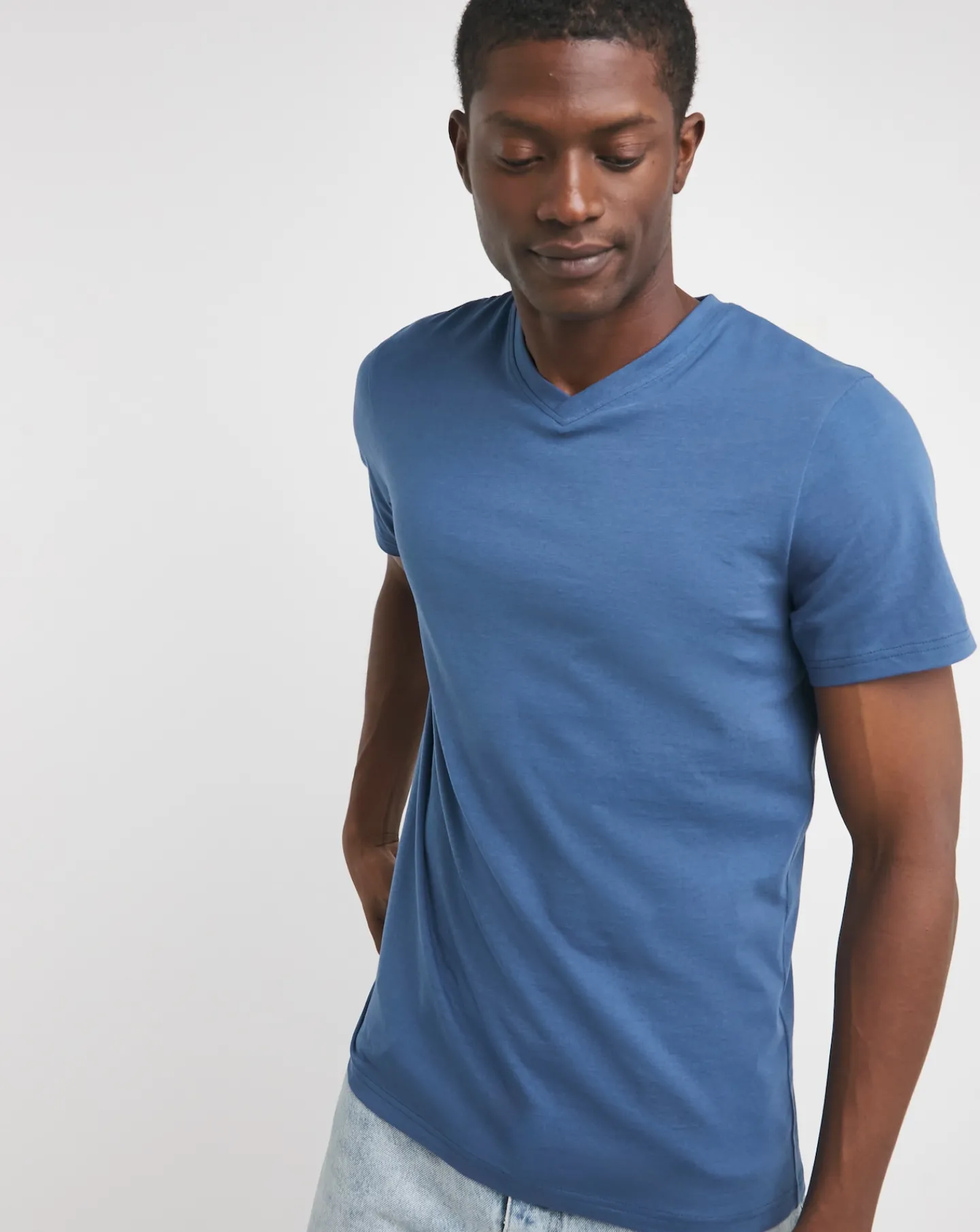Jacamo V Neck T-Shirt Long