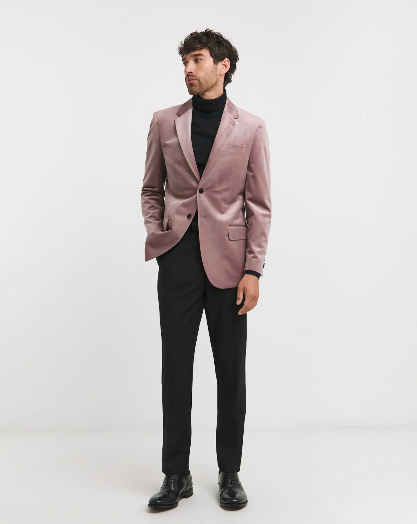 Jacamo Velvet Blazer Regular