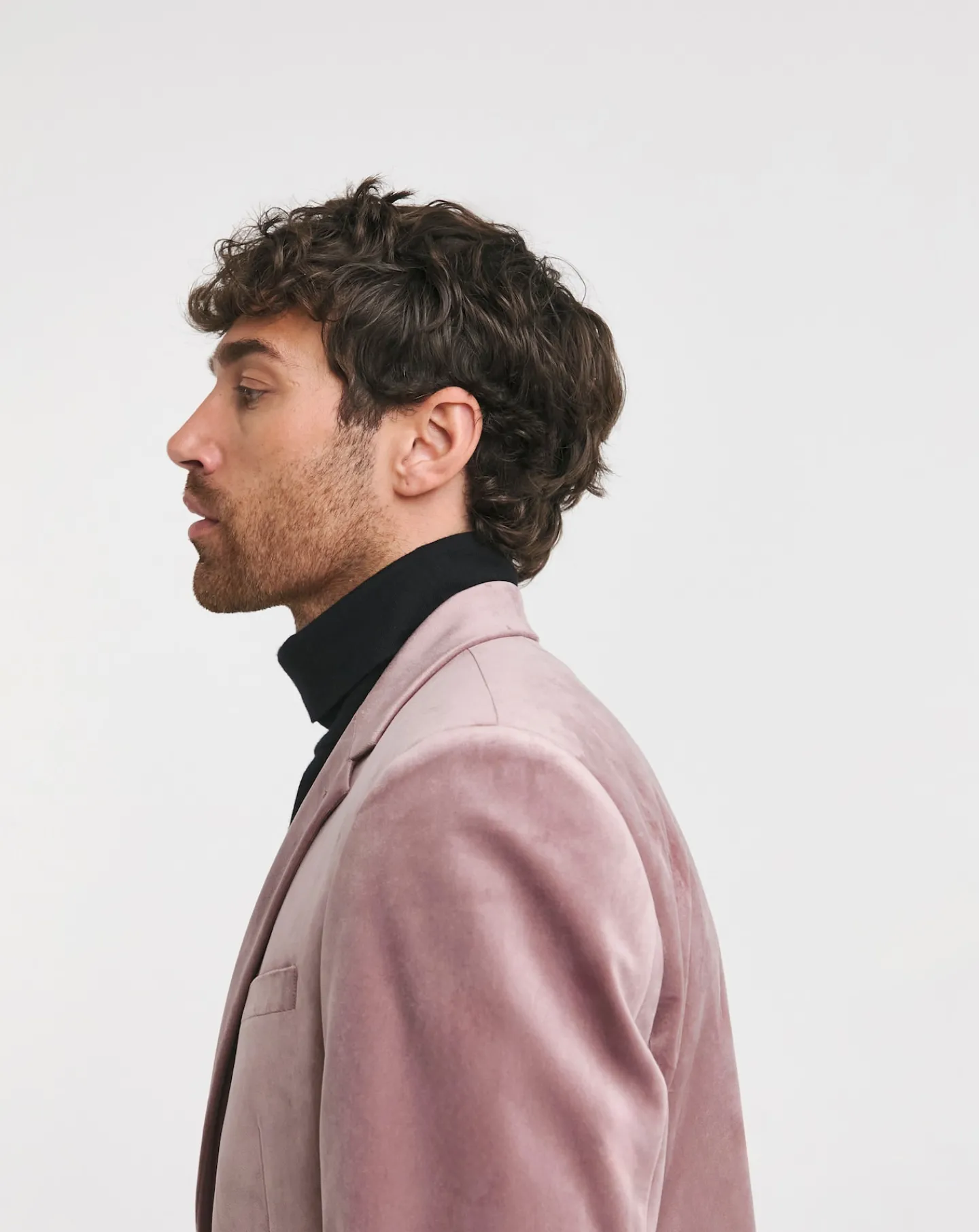 Jacamo Velvet Blazer Regular