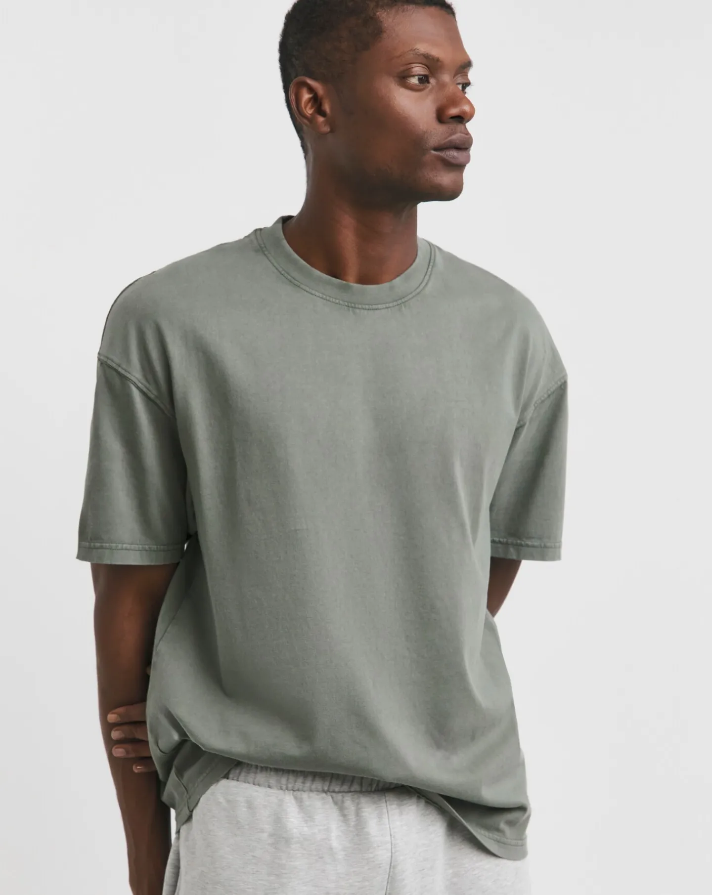 Jacamo Vintage Wash Oversized Fit T-Shirt