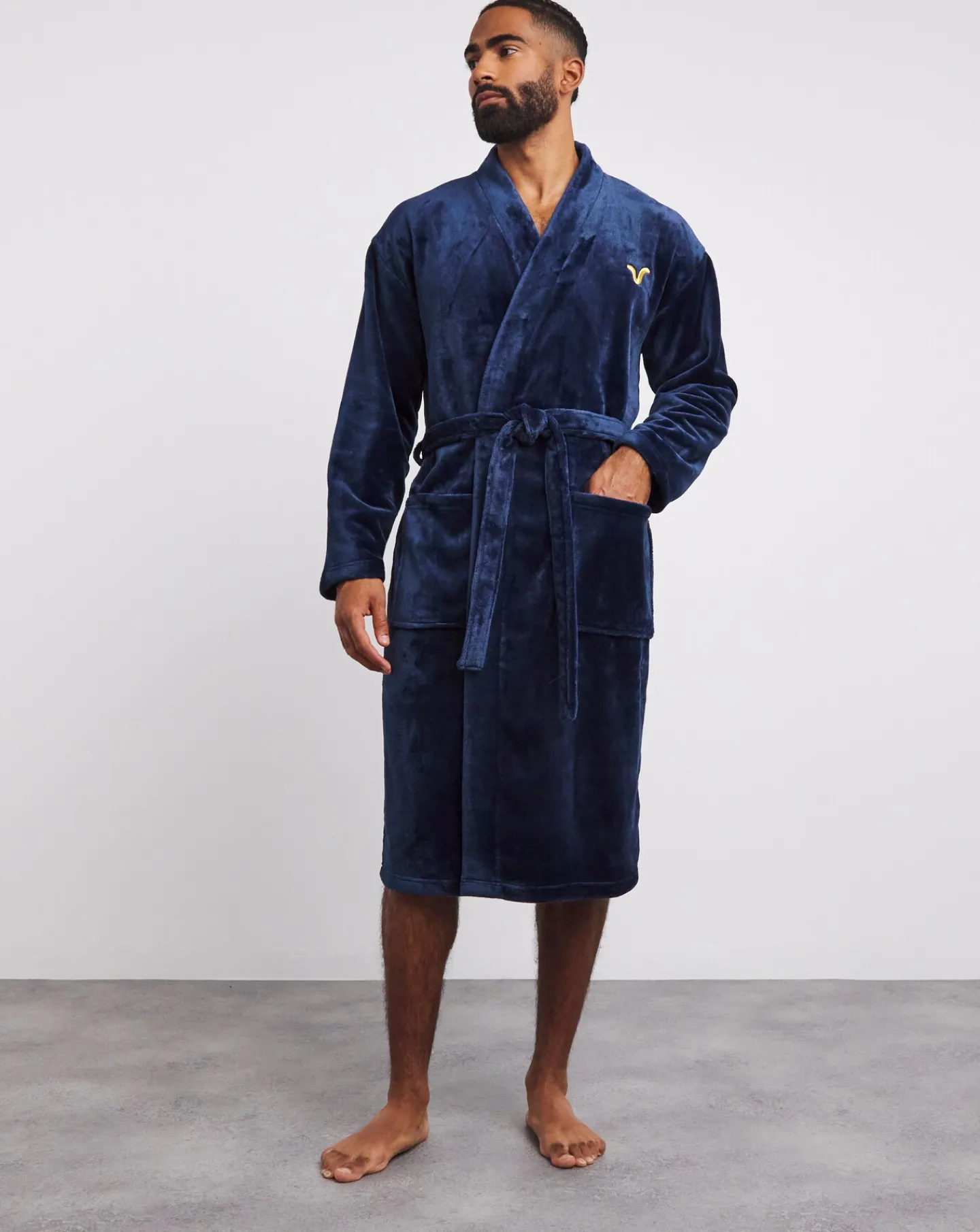 Voi Fleece Dressing Gown