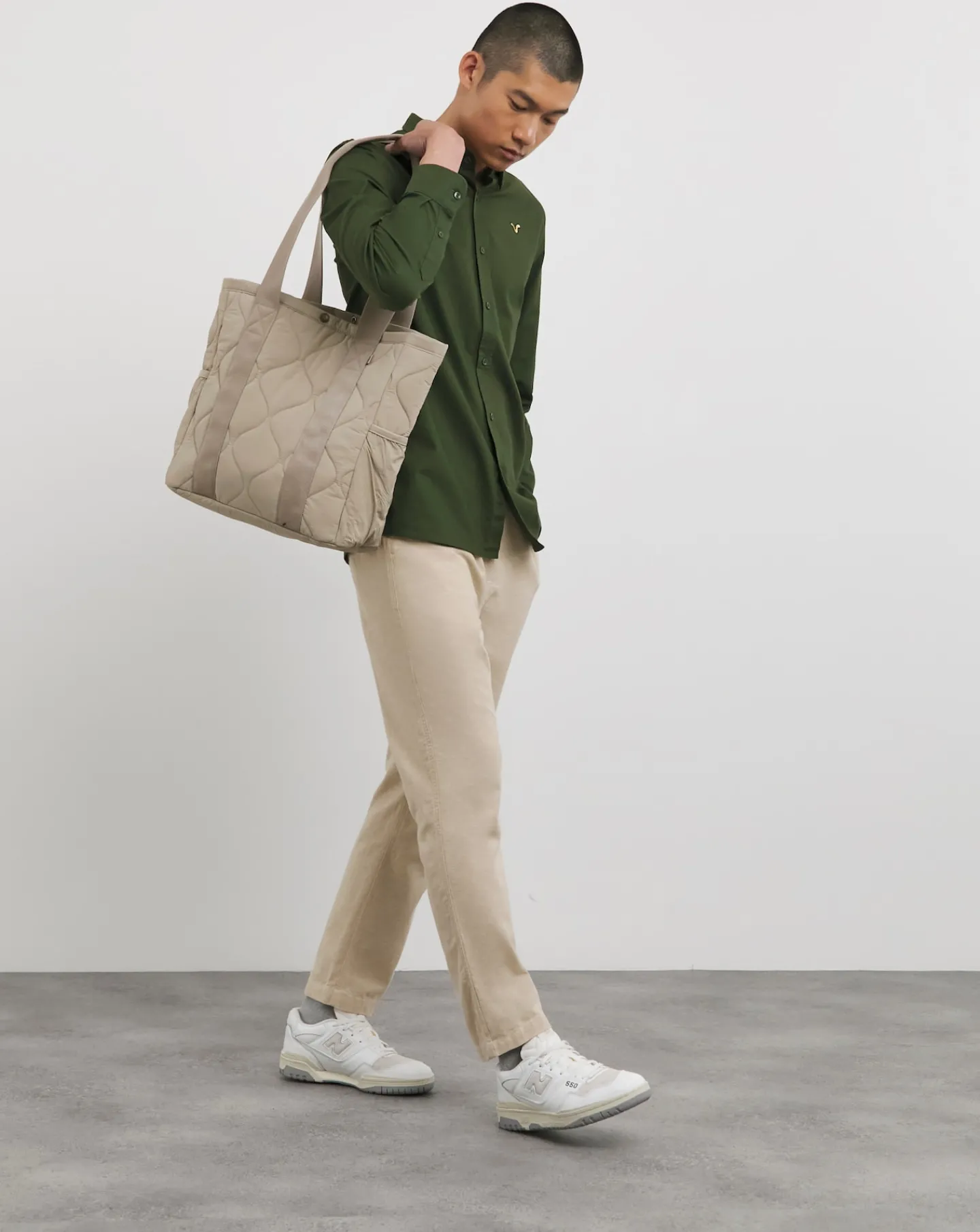 Voi Long Sleeve Oxford Shirt Long Length