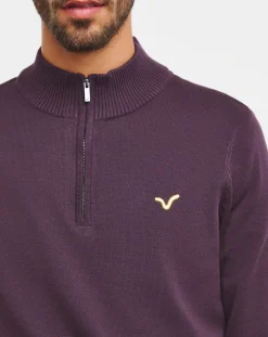 Voi Storm 1/2 Zip Knitted Jumper