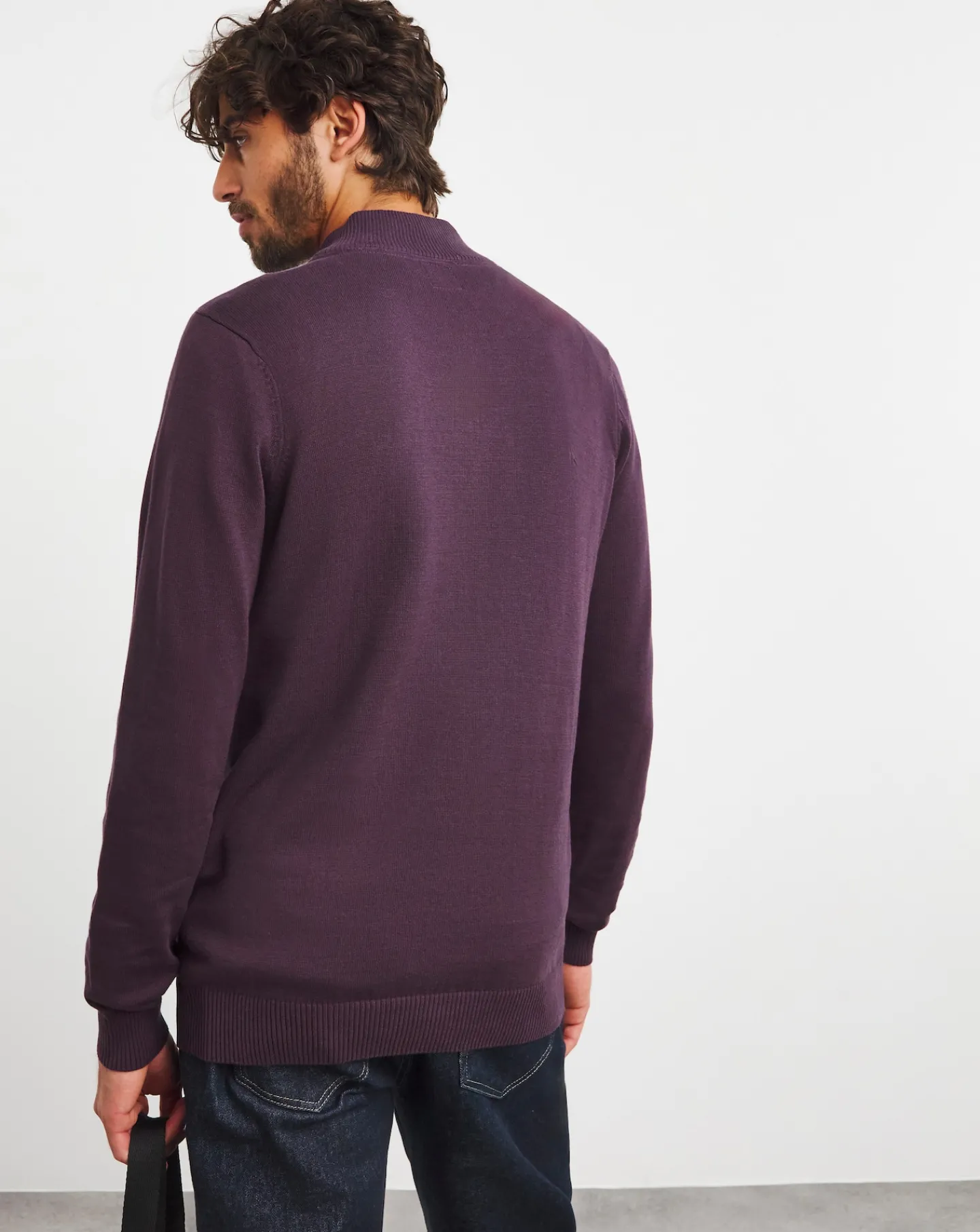 Voi Storm 1/2 Zip Knitted Jumper